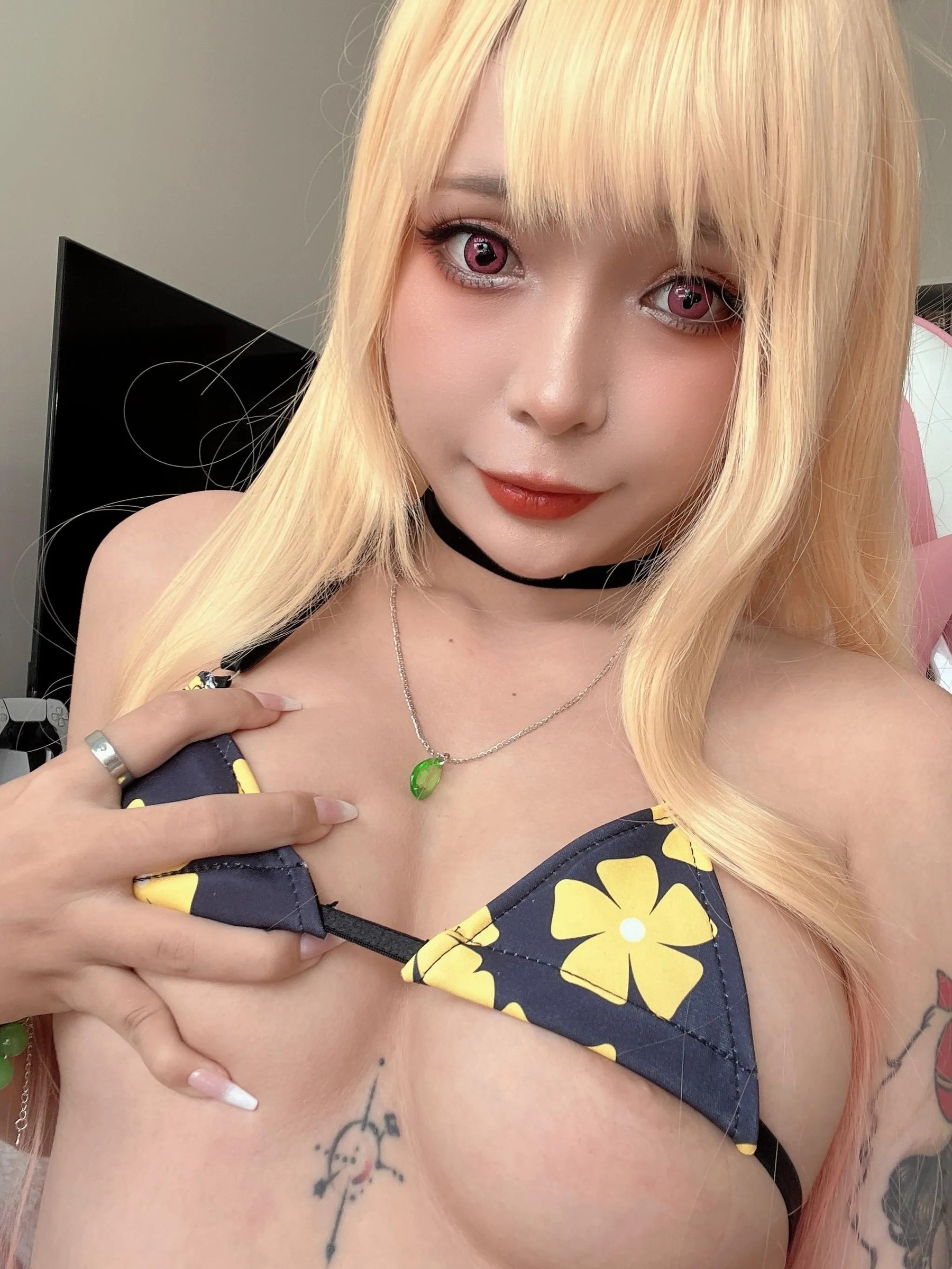 Umeko J – NO.047 Marin Kitagawa [COMPLETE SET]-Marin Kitagawa_Selfies [68P]插图4